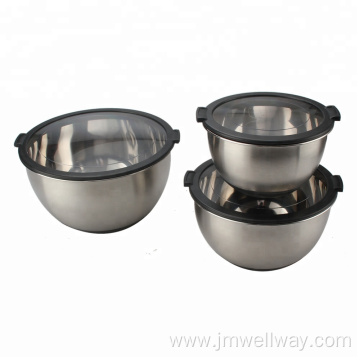 Stainless Steel Bowl For Salad Prepare Dishwasher Safe